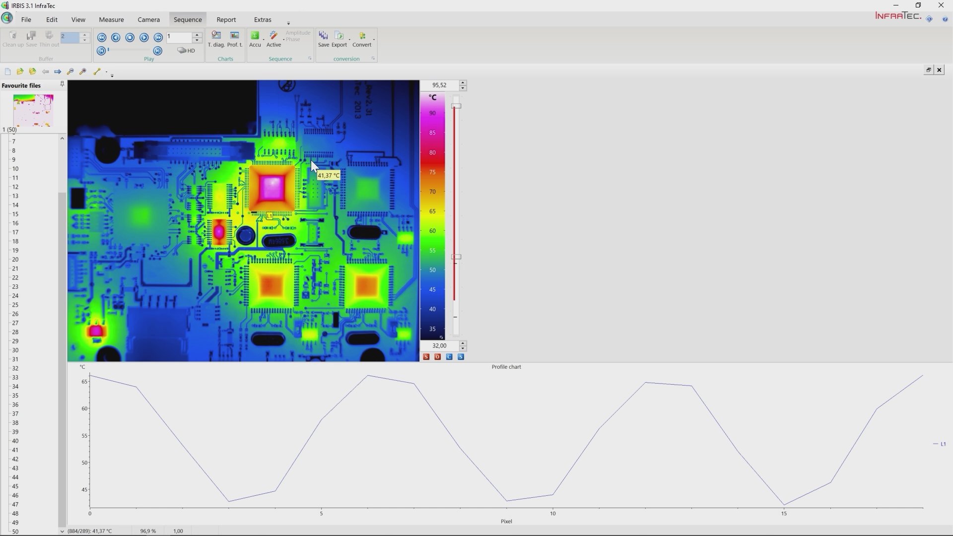 Microscan for enhanced image and measurement quality